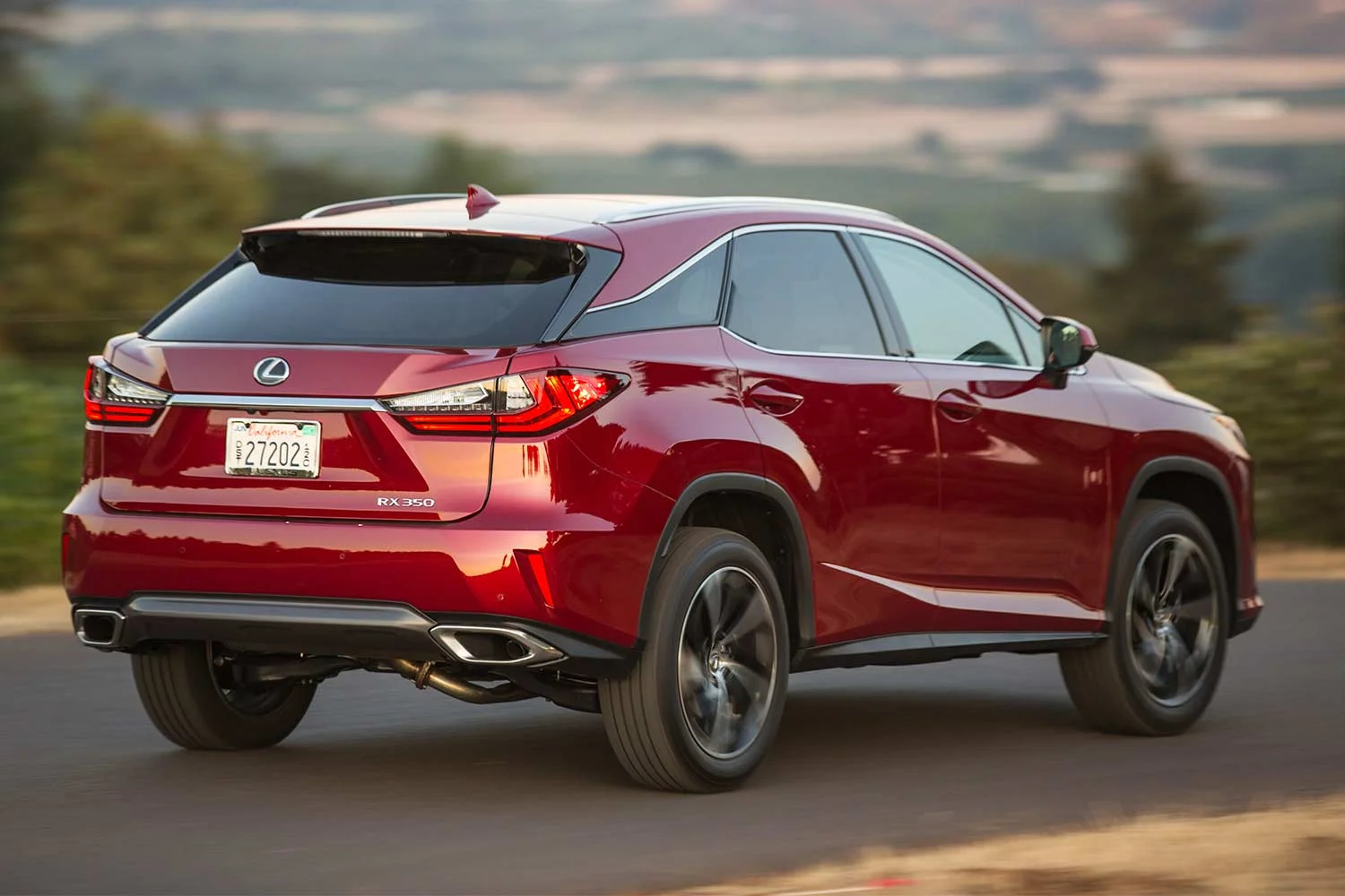 2015–19 Lexus RX 350 Rear Quarter