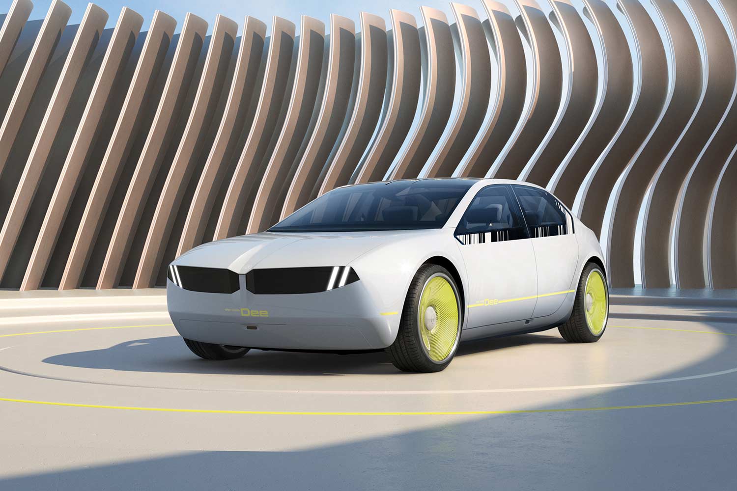 2023 BMW i Vision Dee Concept Front Quarter