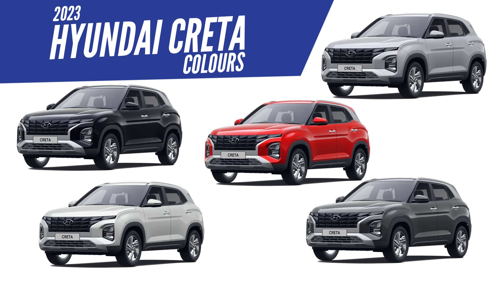 2023 Hyundai Creta All Colors