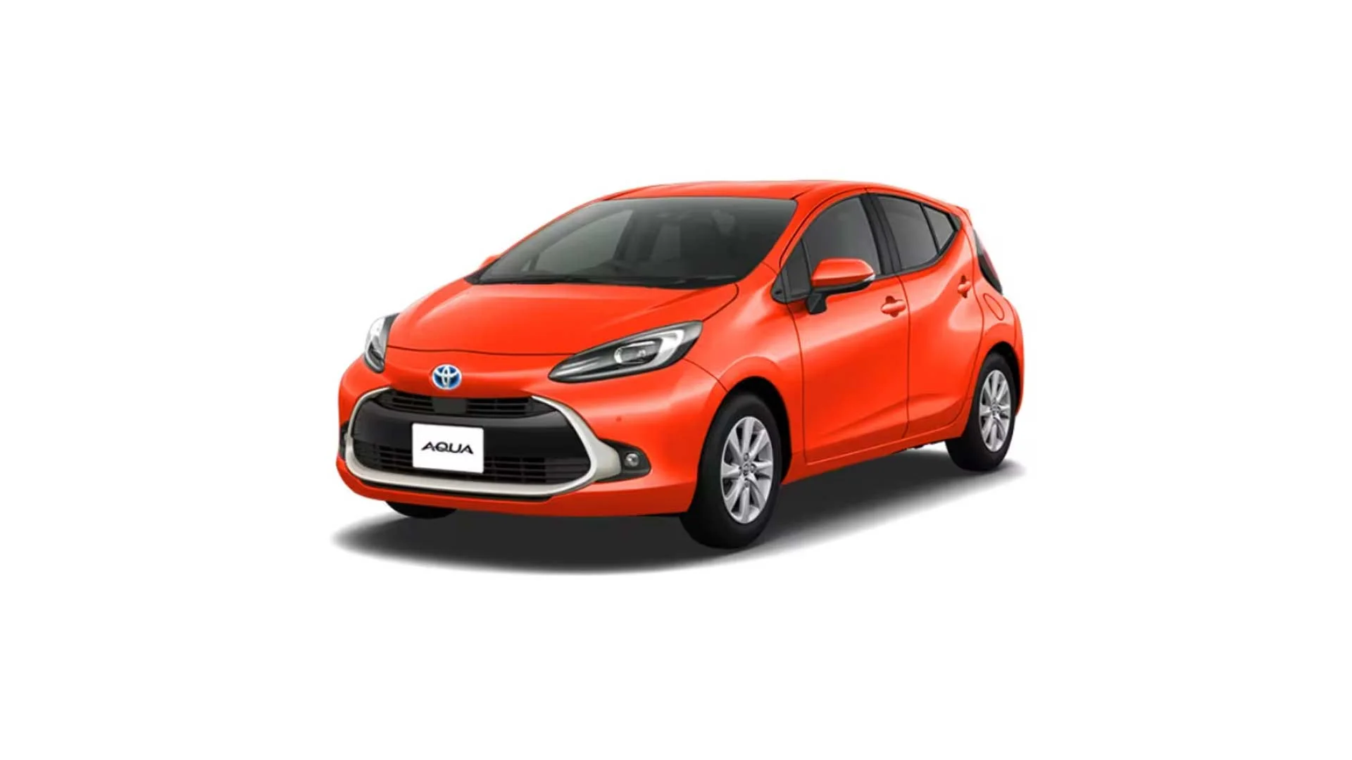 2023 Toyota Aqua Pop Orange Crystal Shine
