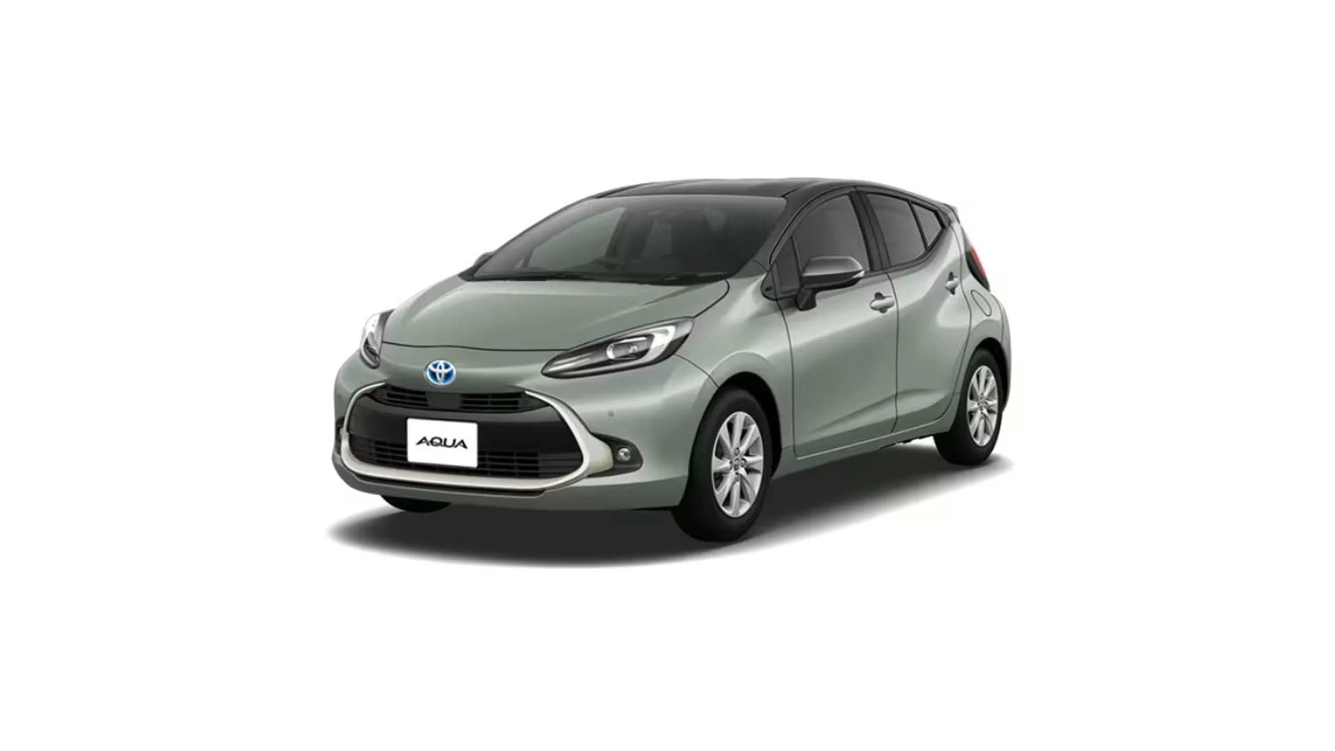 2023 Toyota Aqua Urban Khaki with Dark Gray