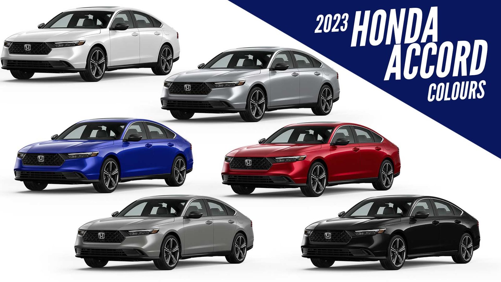 2023 Honda Accord Sport Hybrid All Colors Autobics