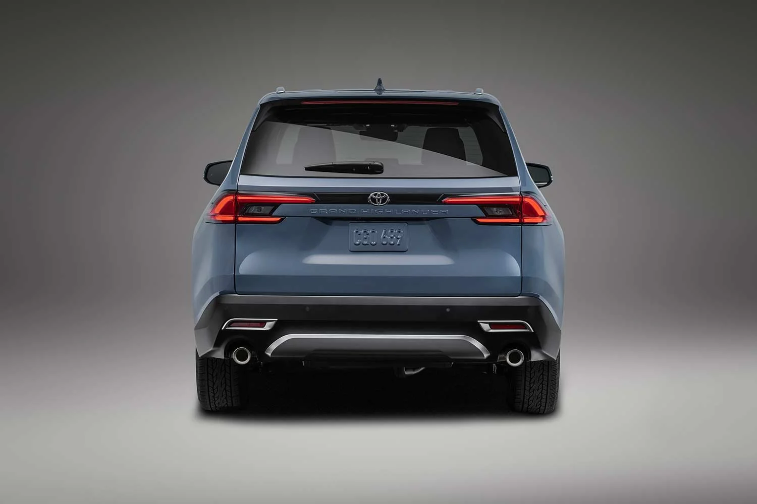 2024 Toyota Grand Highlander Storm Cloud Rear