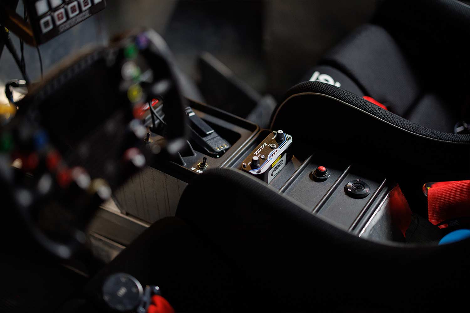 2023 HPD Honda CR V Hybrid Racer Controls