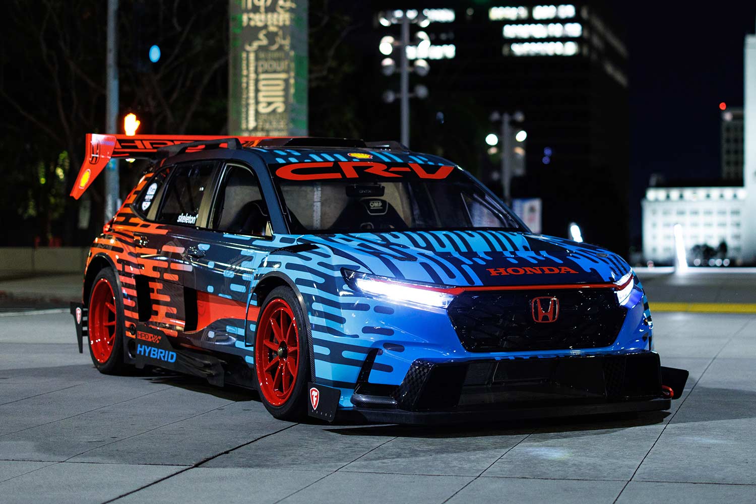 2023 HPD Honda CR V Hybrid Racer Front Quarter