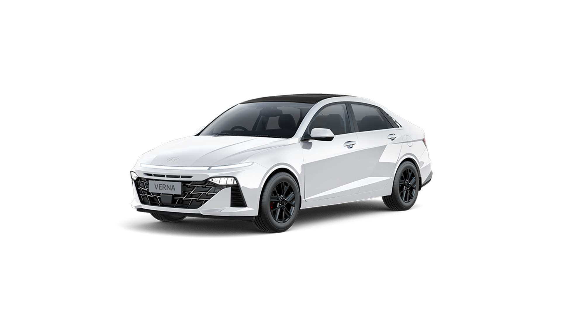 2023 Hyundai Verna Atlas White Dual Tone