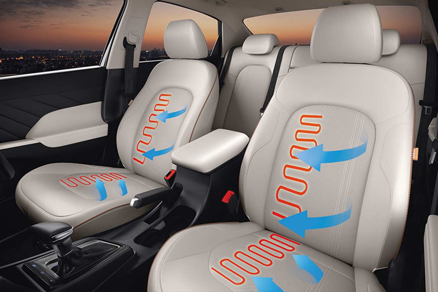 2023 Hyundai Verna Heated and Ventilated Seats