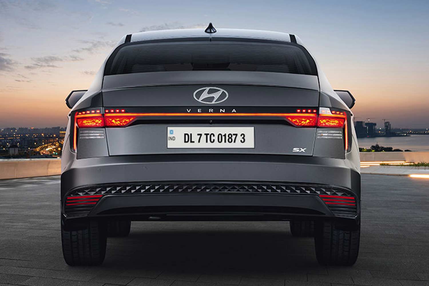 2023 Hyundai Verna Rear