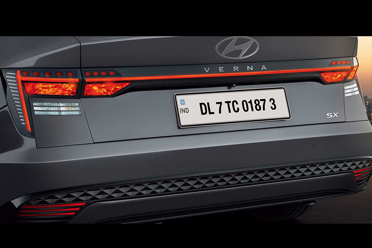 2023 Hyundai Verna Tail Lamp