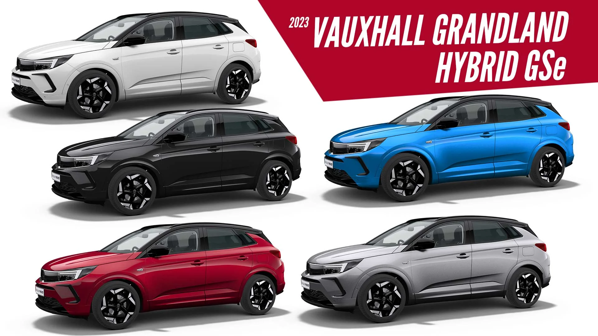 2023 Vauxhall Grandland Hybrid GSe All Color Options