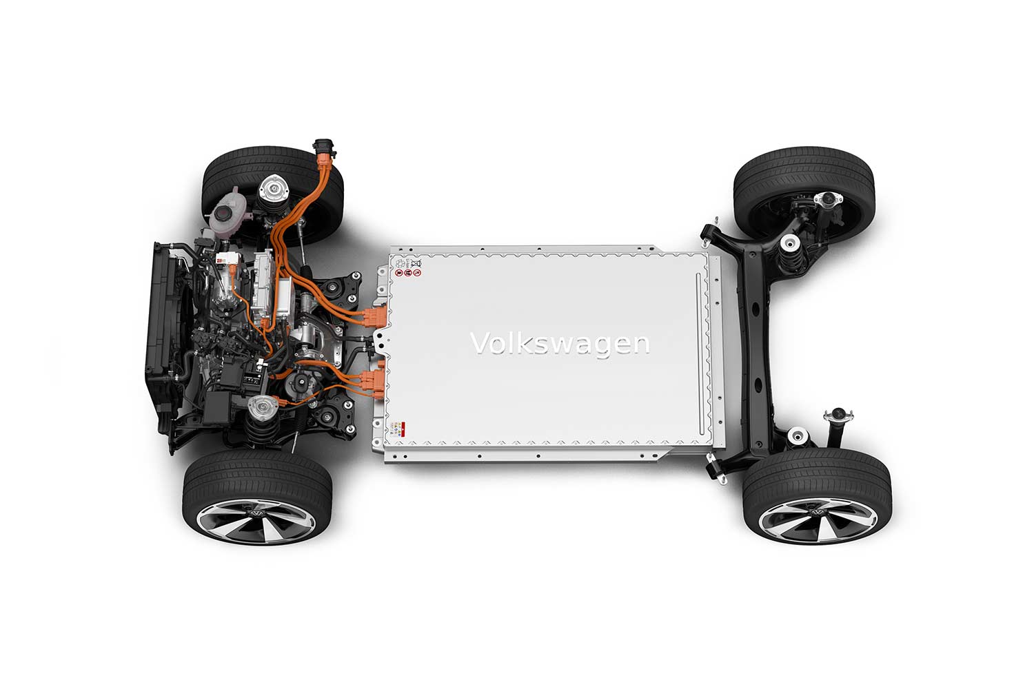 2023 Volkswagen ID 2ALL Concept Chassis Architecture Top