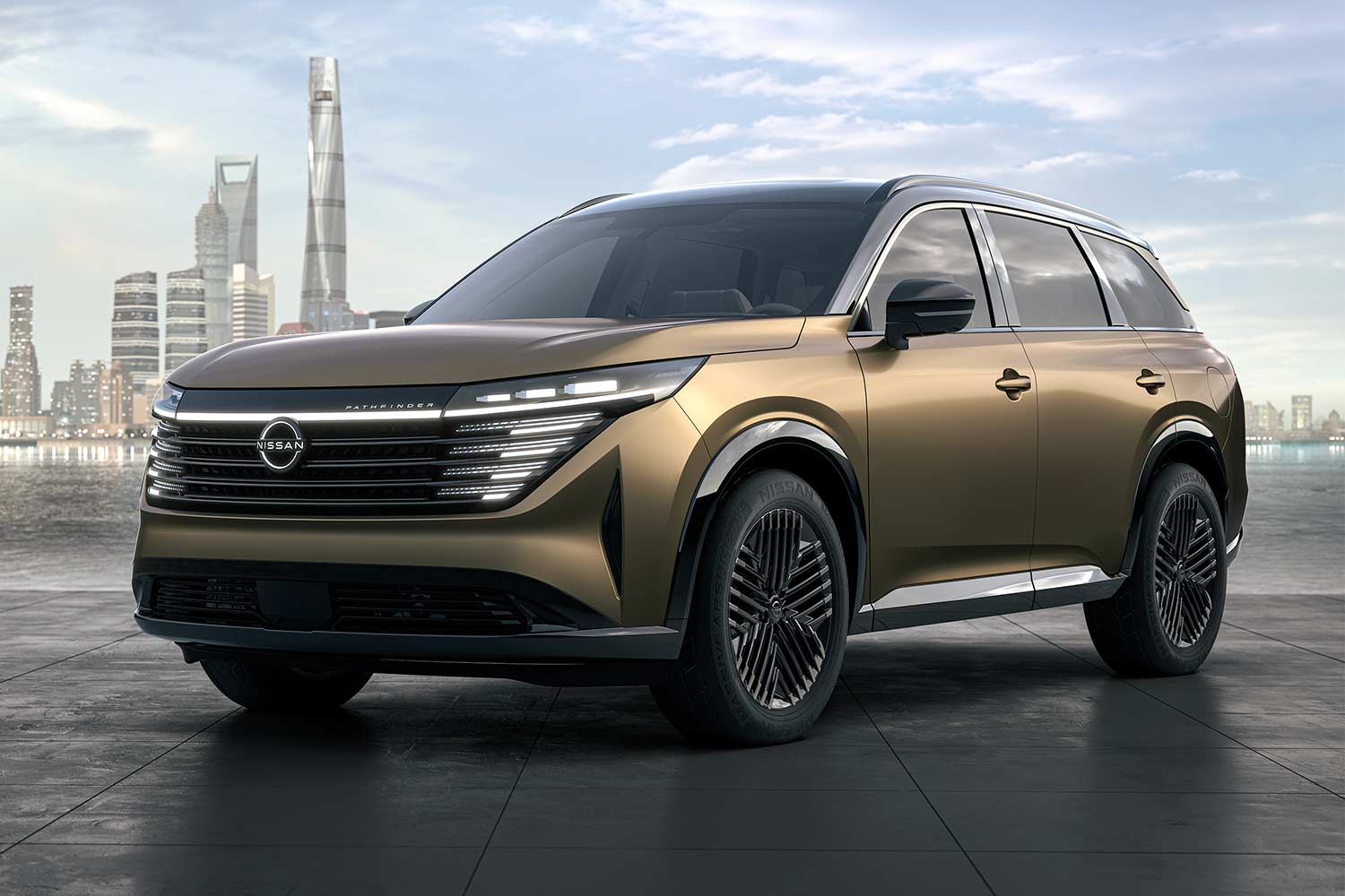 2023 Nissan Pathfinder Concept Front Quarter