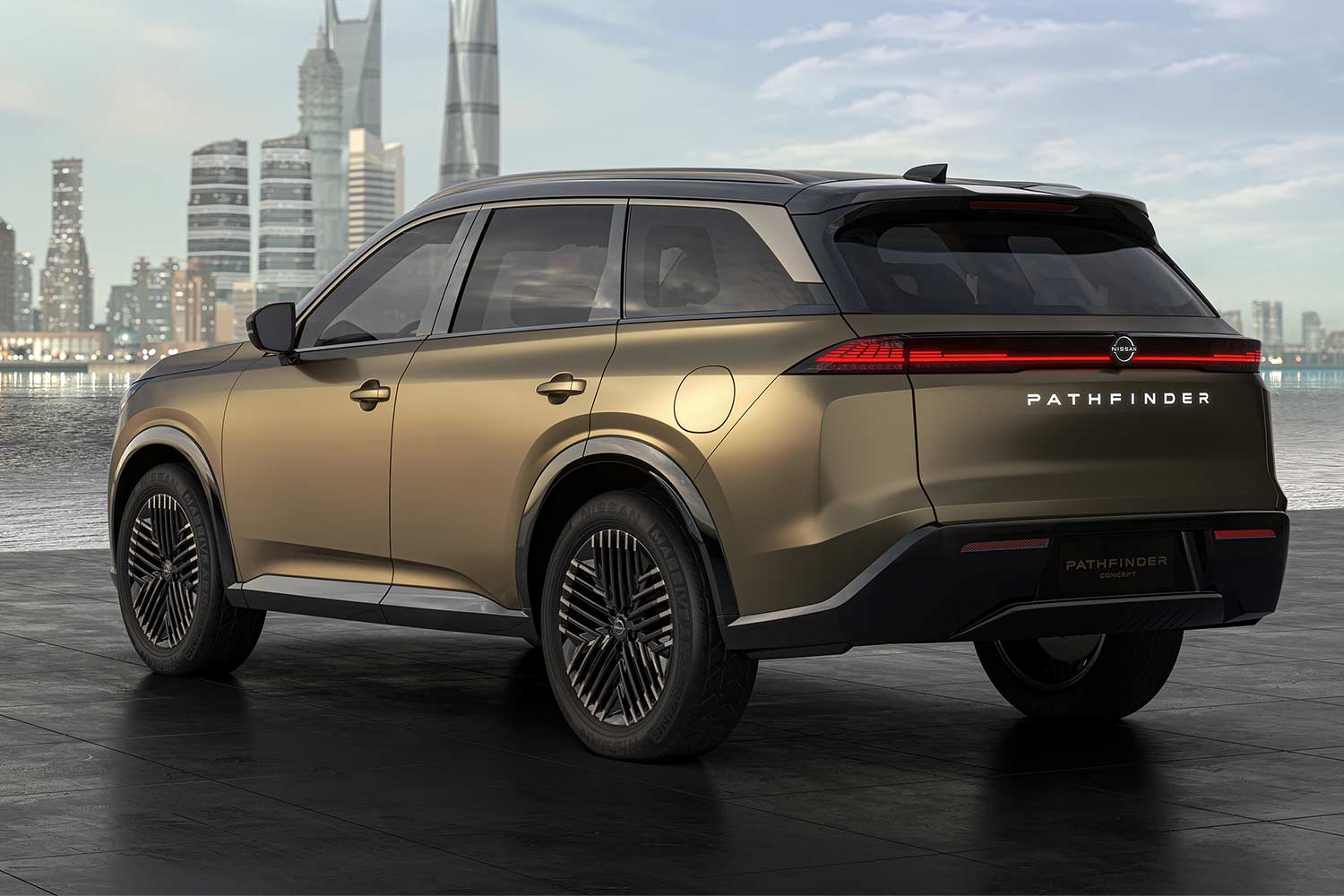 2023 Nissan Pathfinder Concept Rear Left Quarter