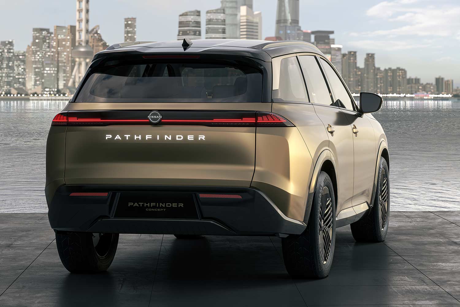 2023 Nissan Pathfinder Concept Rear Quarter