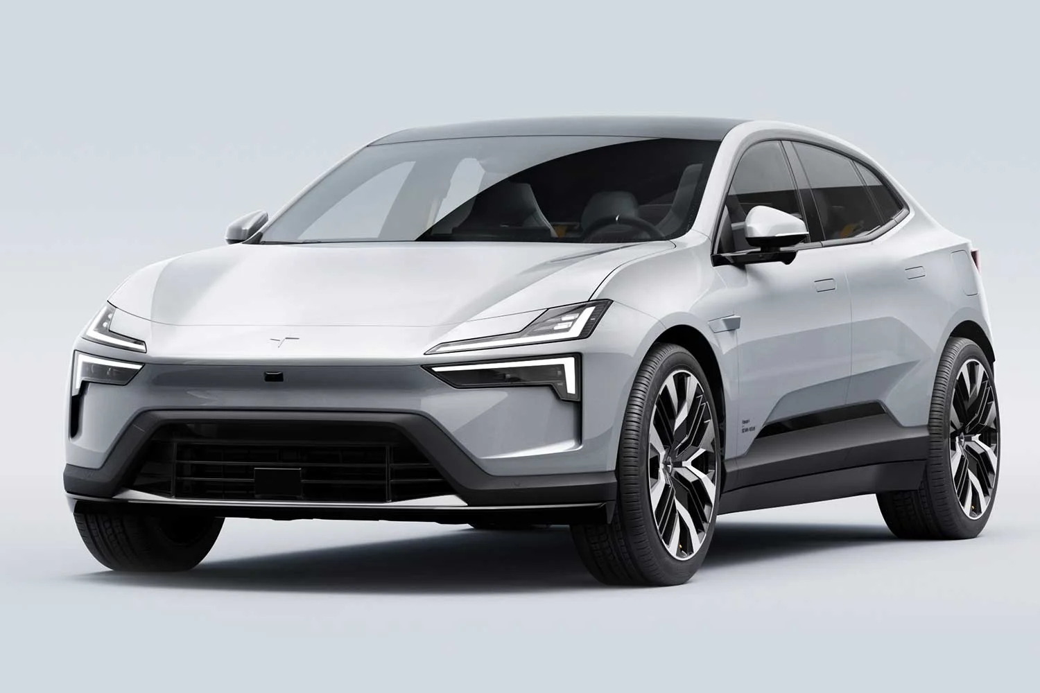 Polestar 4 is a new breed electric performance SUV coupé 2023 Polestar 4 SUV Coupe White Front Quarter