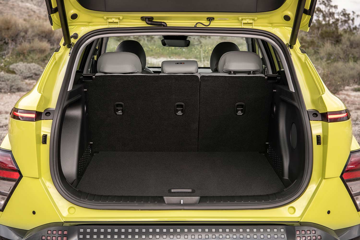 2024 Hyundai Kona Electric Boot Space Seats Up