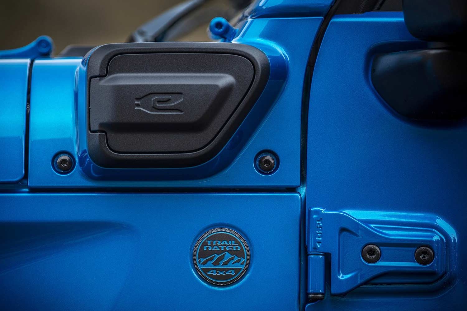 2024 Jeep Wrangler 4xe Rubicon Charging Port Door