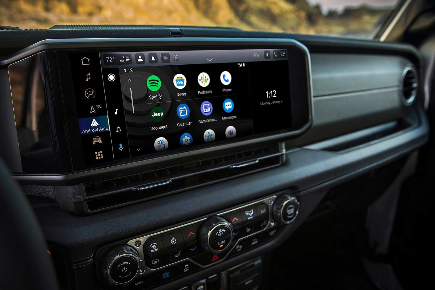 2024 Jeep Wrangler 4xe Touchscreen System