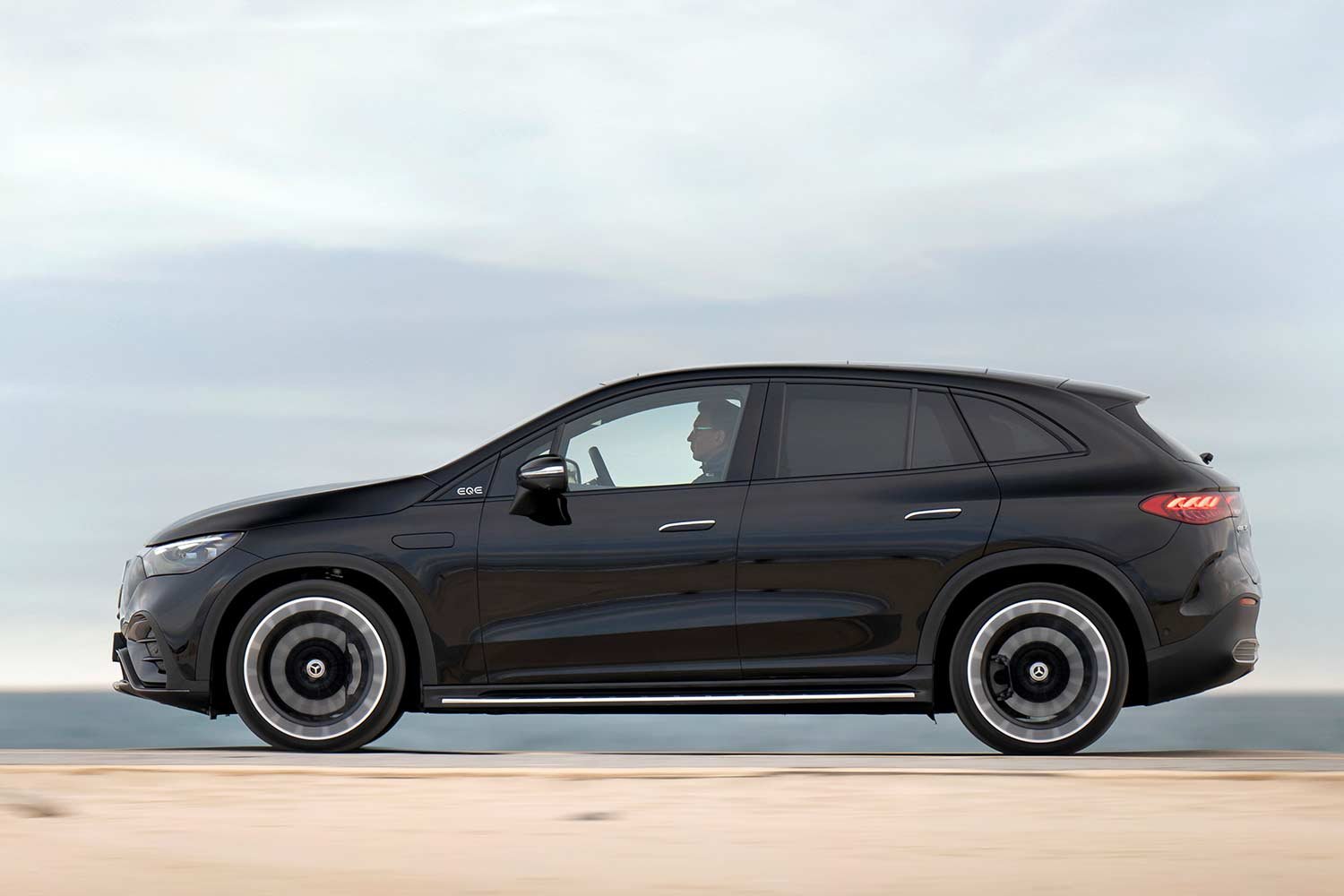 2024 Mercedes Benz EQE 350 SUV Black Side
