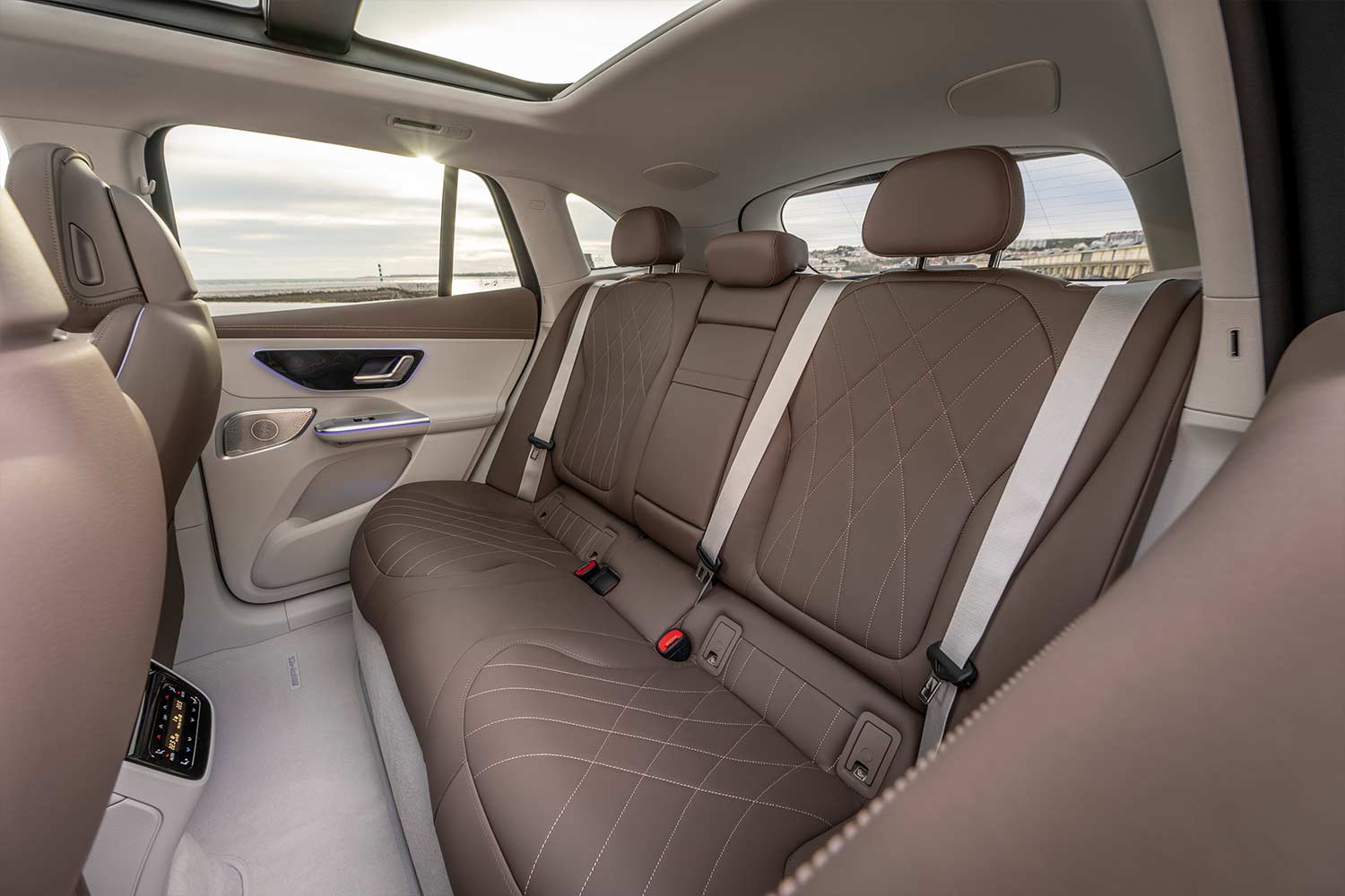2024 Mercedes Benz EQE 500 SUV Rear Seats