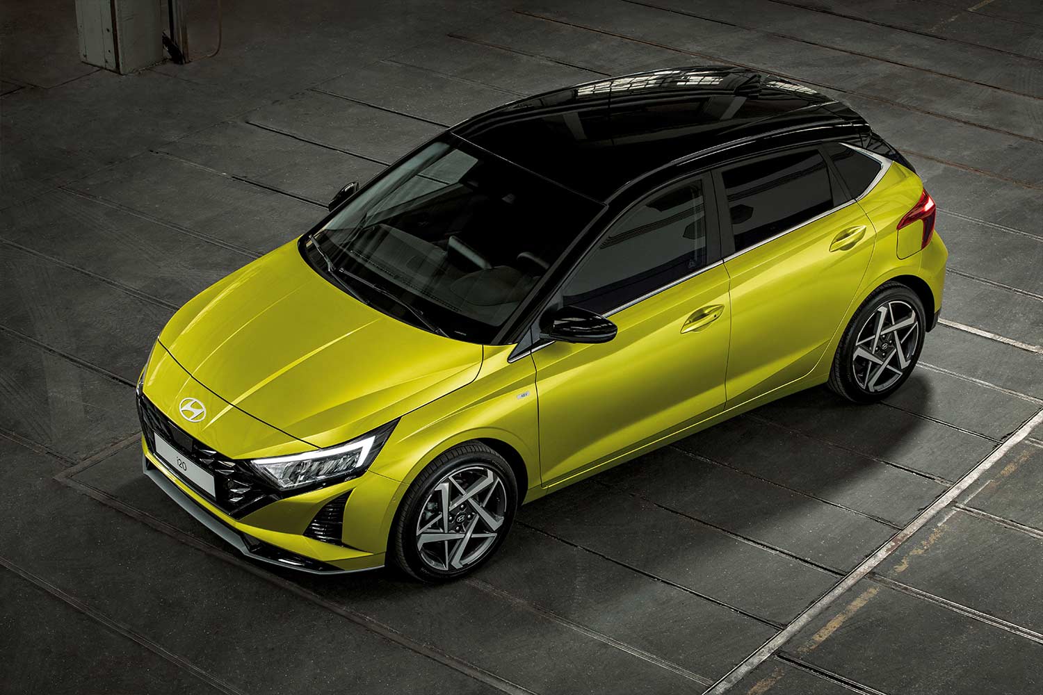 2023 New Hyundai i20 Top View