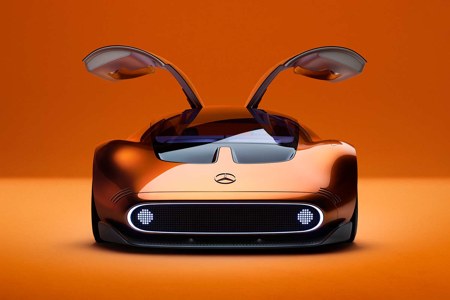 2023 Mercedes Benz Vision One Eleven Front Doors Open