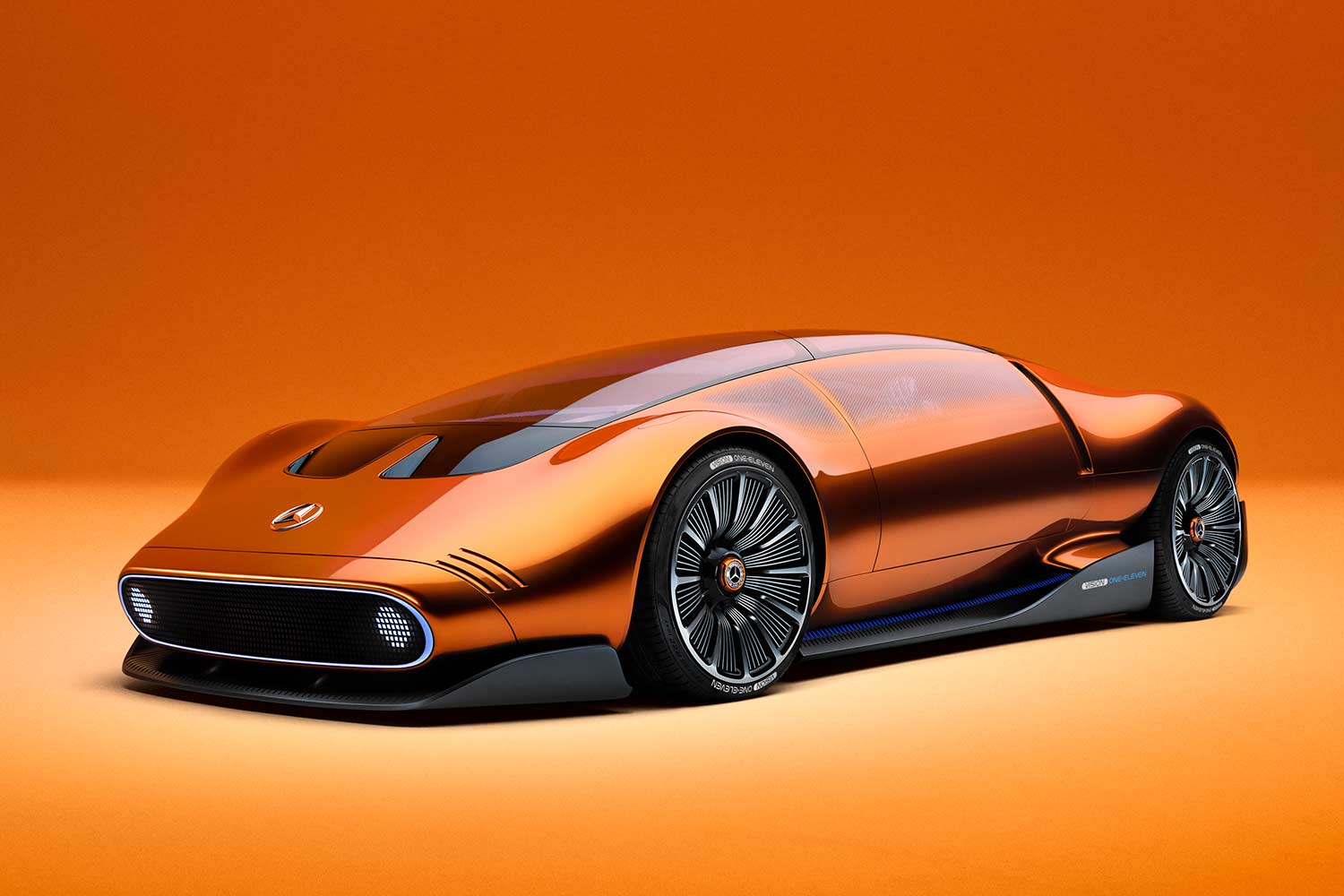 2023 Mercedes Benz Vision One Eleven Front Quarter
