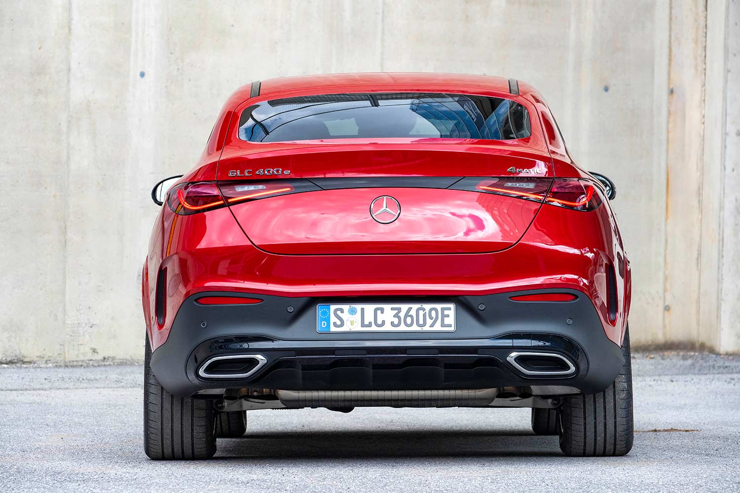 2024 Mercedes Benz GLC Coupe 400 e 4MATIC Rear