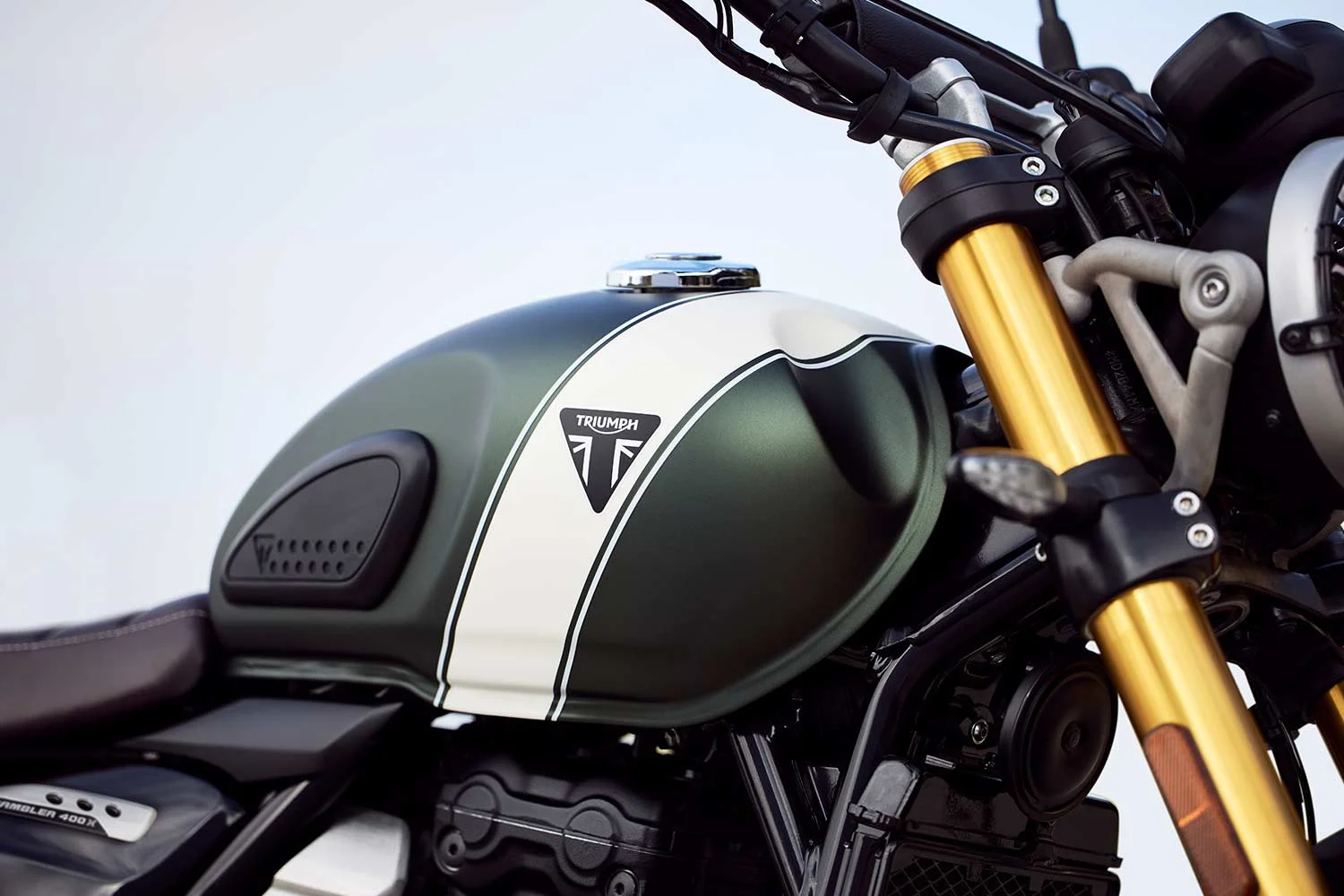2024 Triumph Scrambler 400X Tank