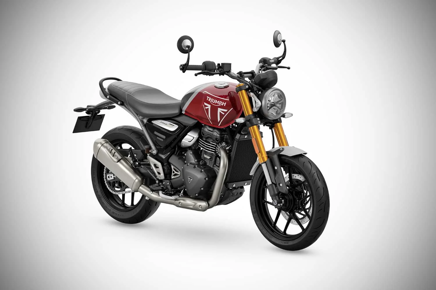 2024 Triumph Speed 400 Carnival Red