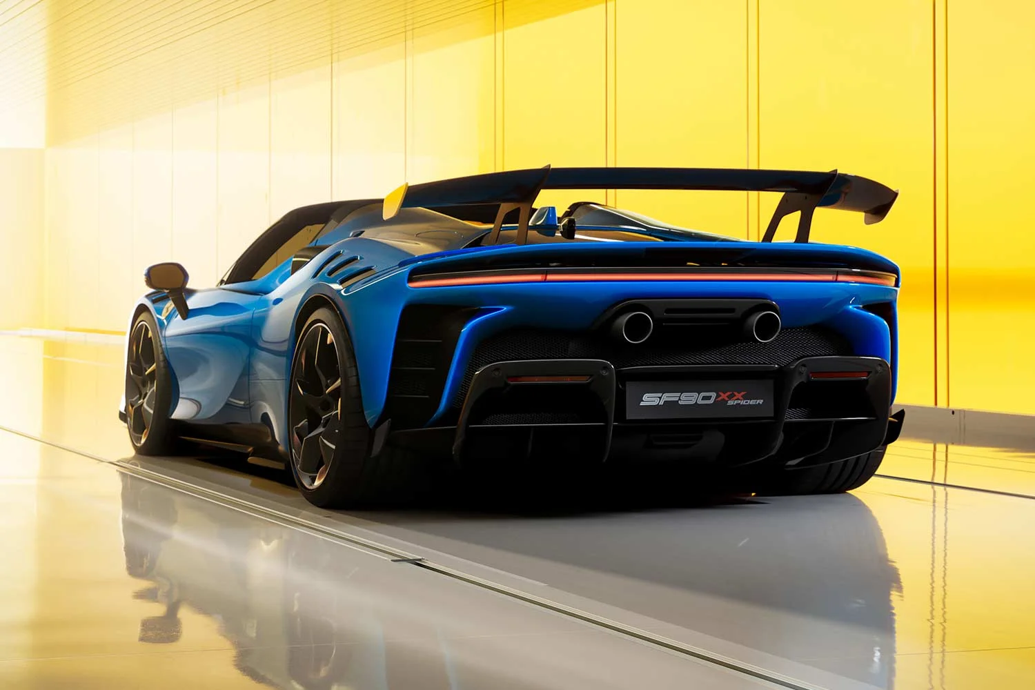 2023 Ferrari SF90 XX Spider Rear Quarter