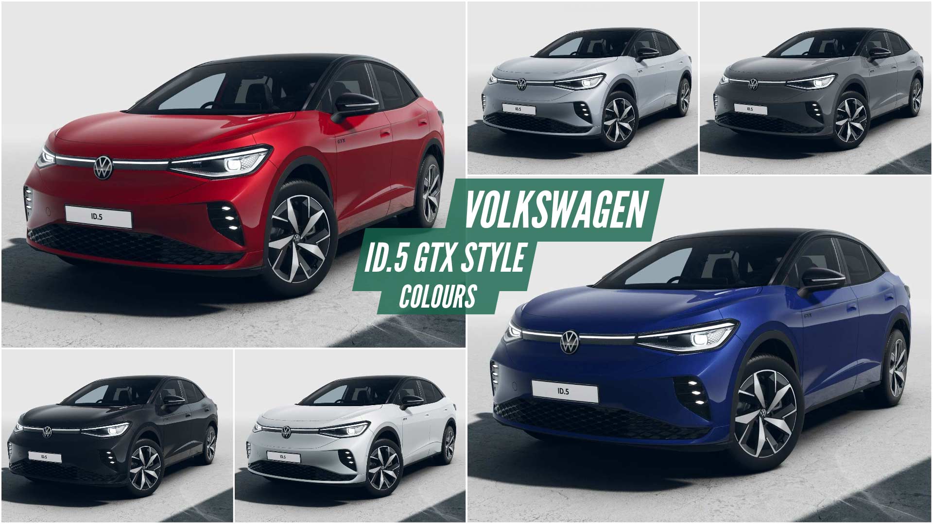 2023 Volkswagen ID.5 GTX Style All Color Paint Options