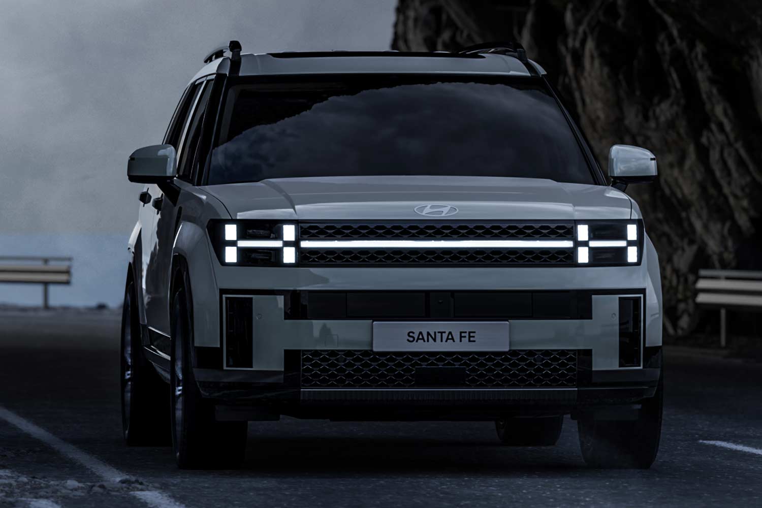 2024 All New Hyundai Santa Fe Front