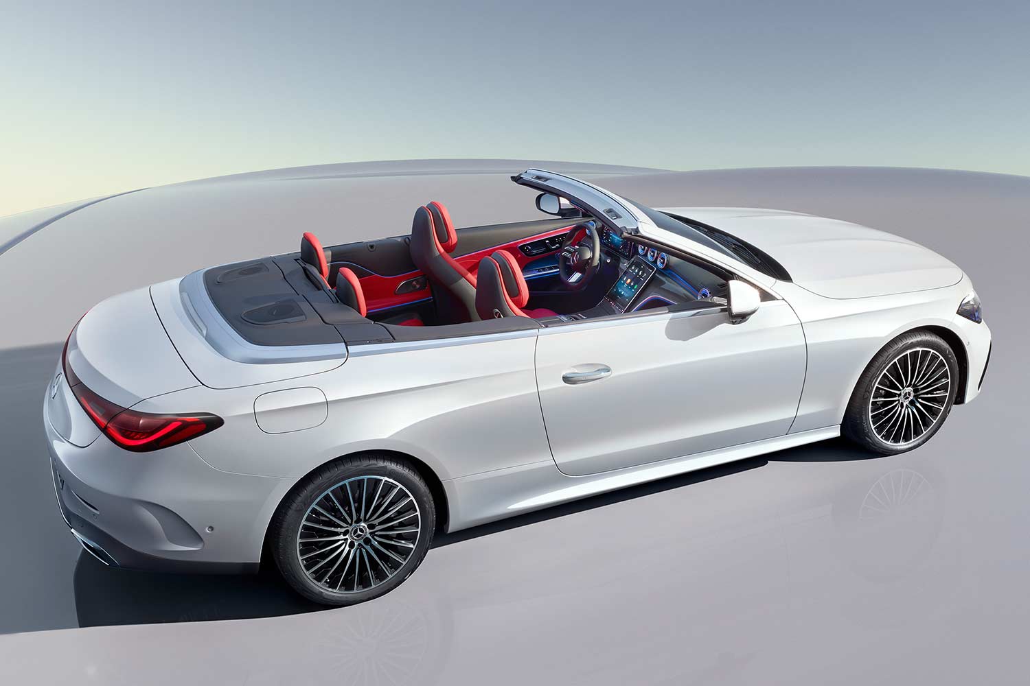 2024 Mercedes Benz CLE Cabriolet Top Rear View