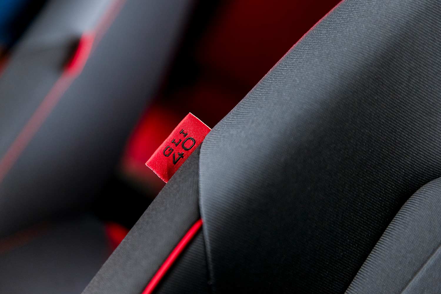 2024 Volkswagen Jetta GLI 40th Anniversary Edition Seat Cover Tag