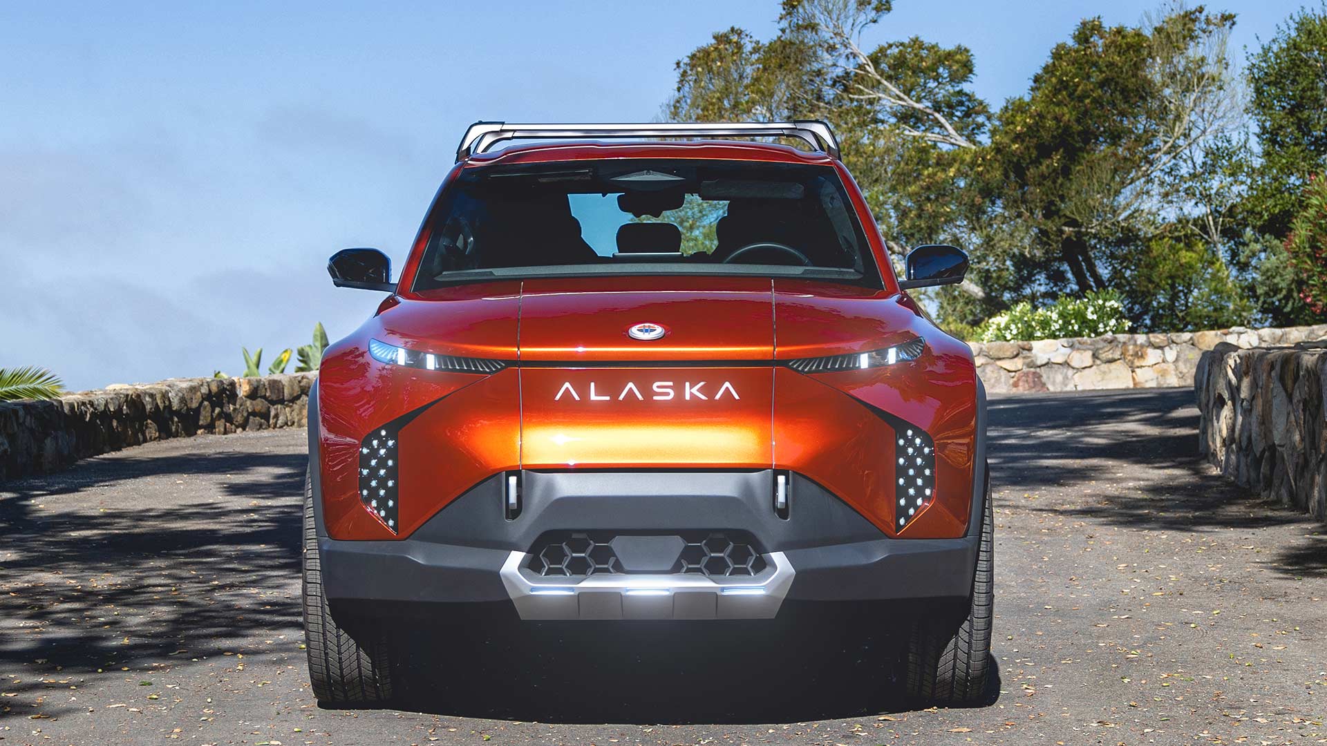 2023 Fiske Alaska Pickup Truck Prototype Front