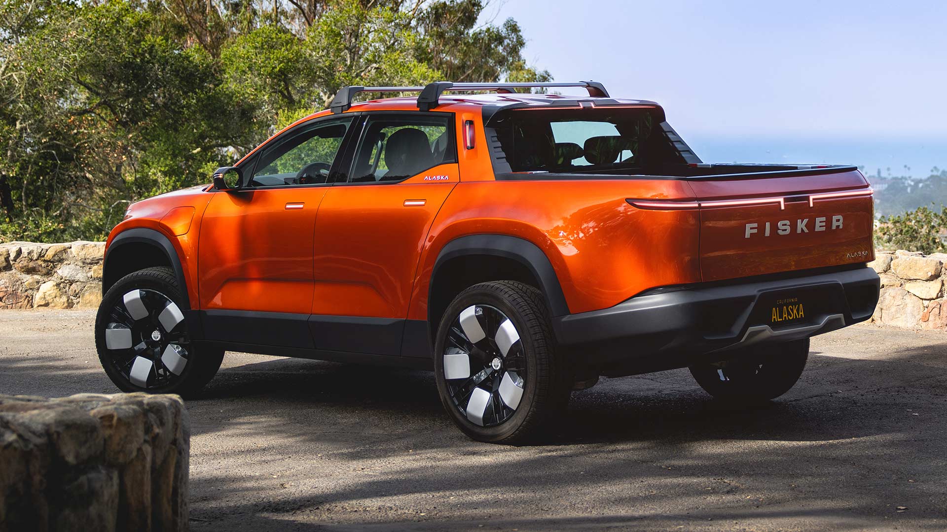 2023 Fiske Alaska Pickup Truck Prototype Rear Quarter