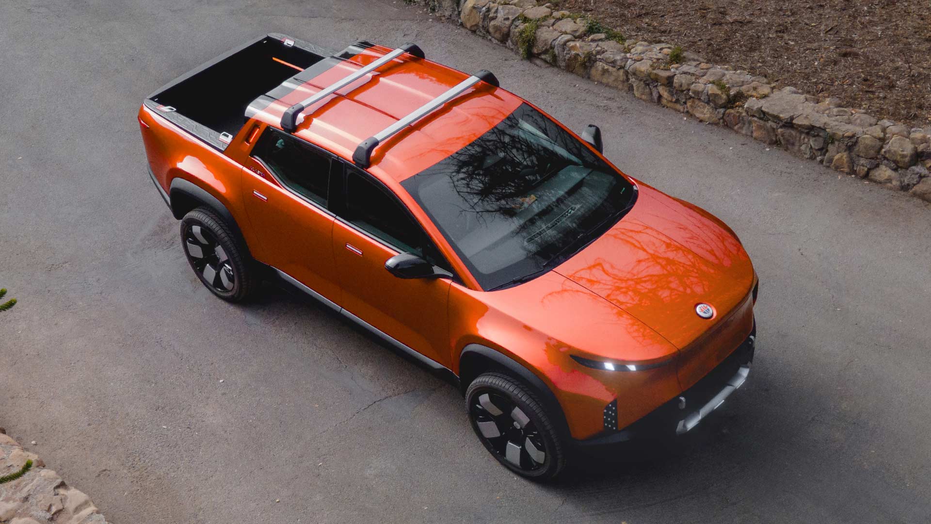 2023 Fiske Alaska Pickup Truck Prototype Top Front