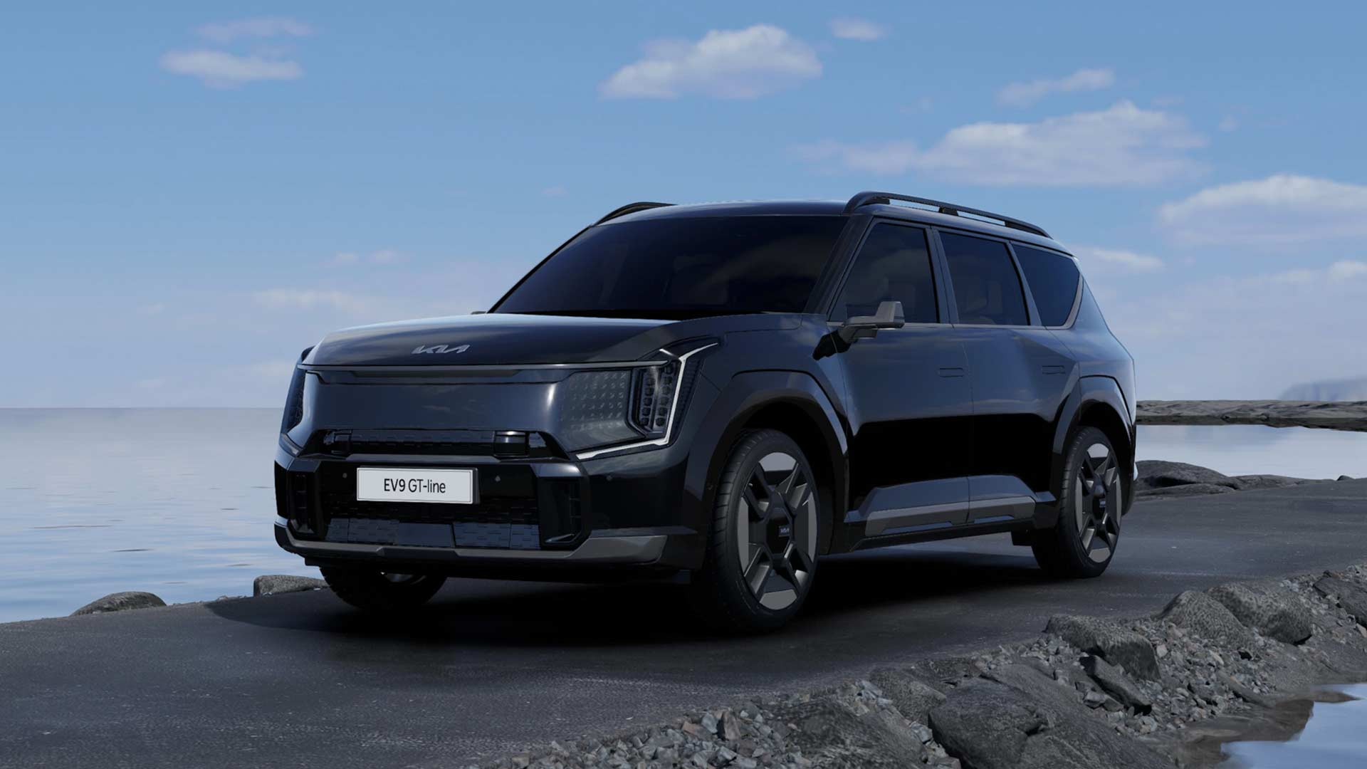 2023 Kia EV9 GT Line Aurora Black Pearl