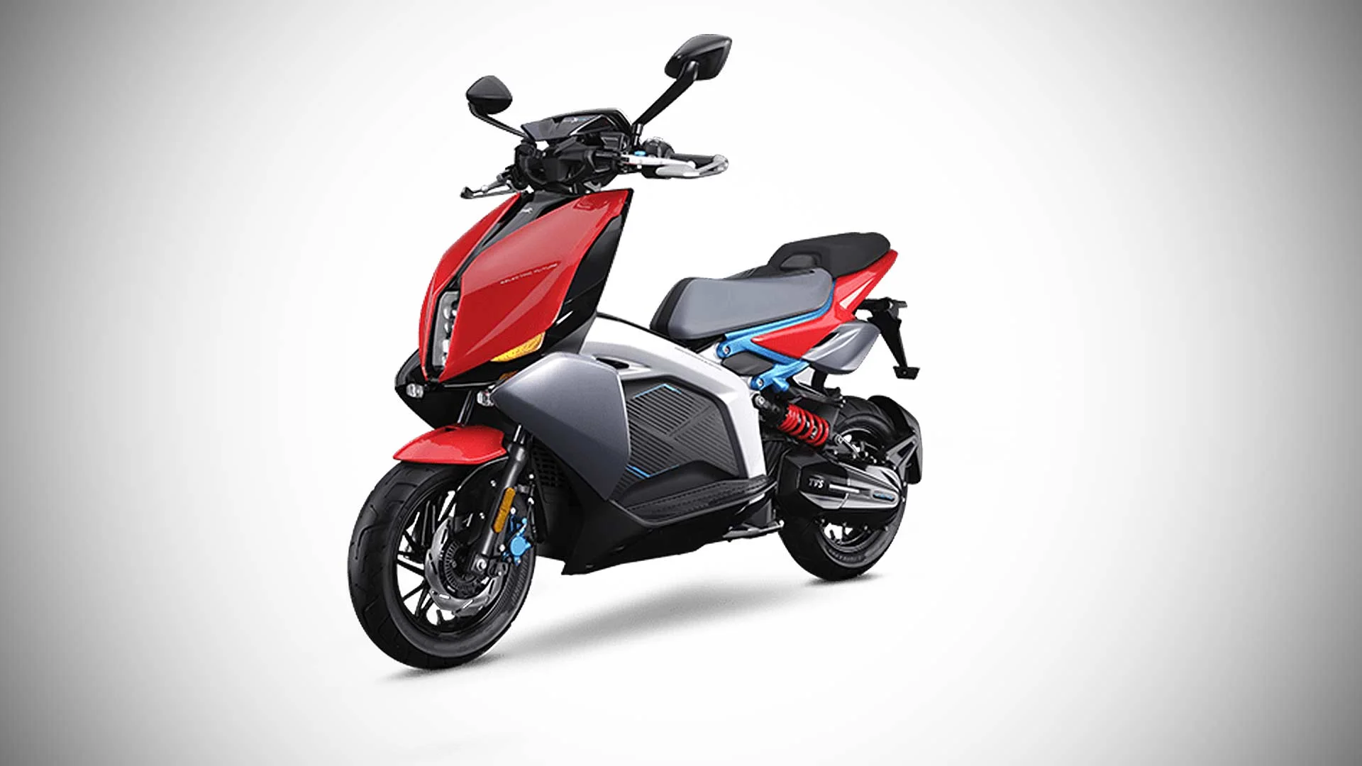 2023 TVS X Electric Scooter Front Left