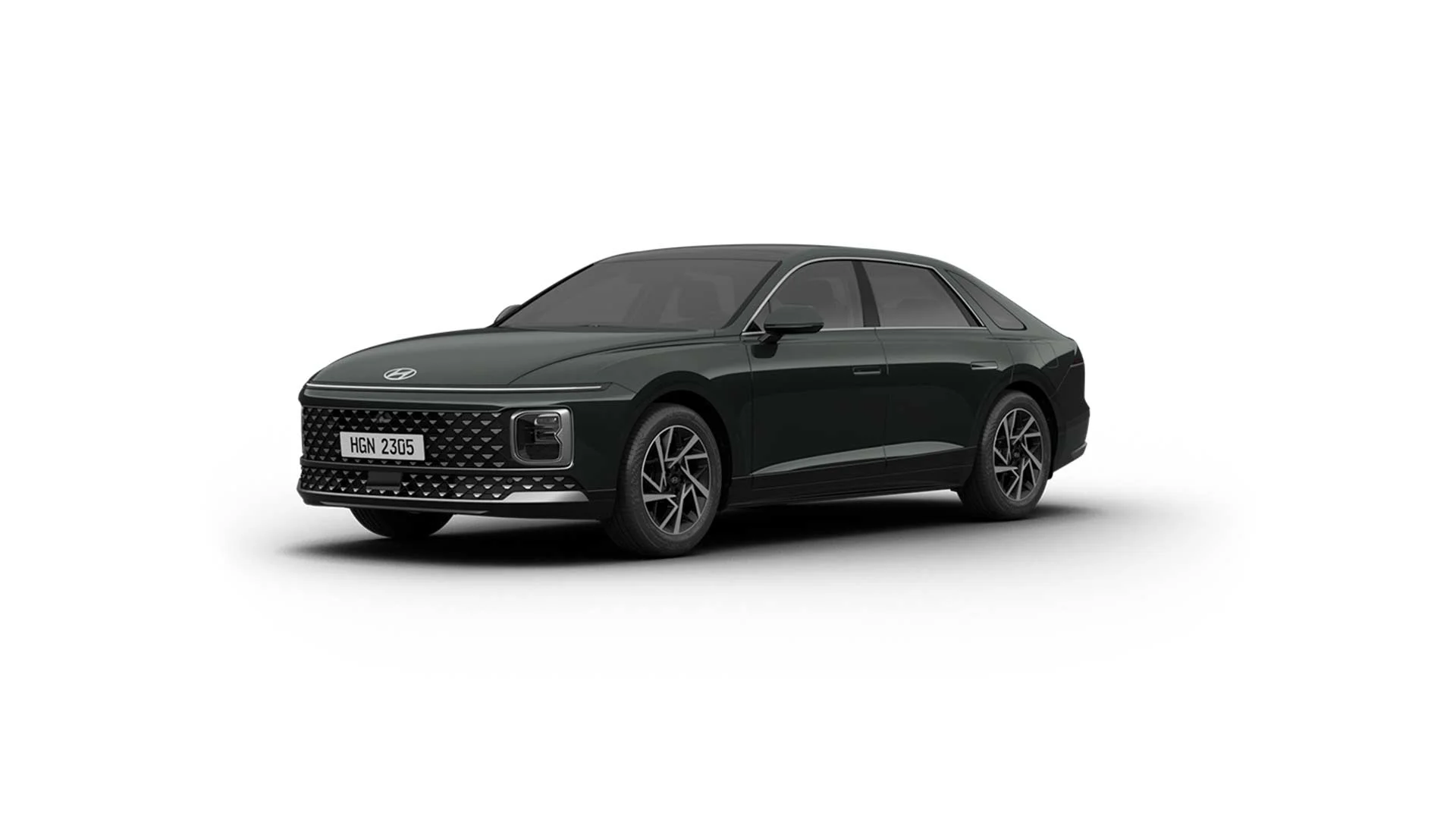 2024 Hyundai Azera Bamboo Charcoal Green Pearl