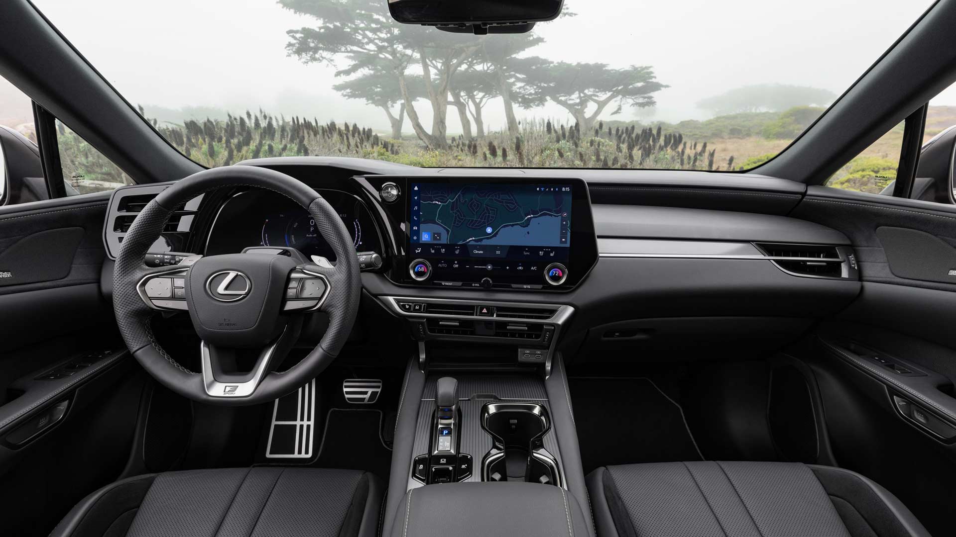 2024 Lexus RX 500h FSPORT Performance AWD Copper Interior