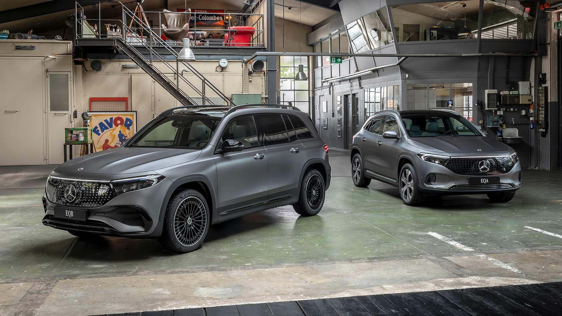 2024 Mercedes Benz EQB and EQA