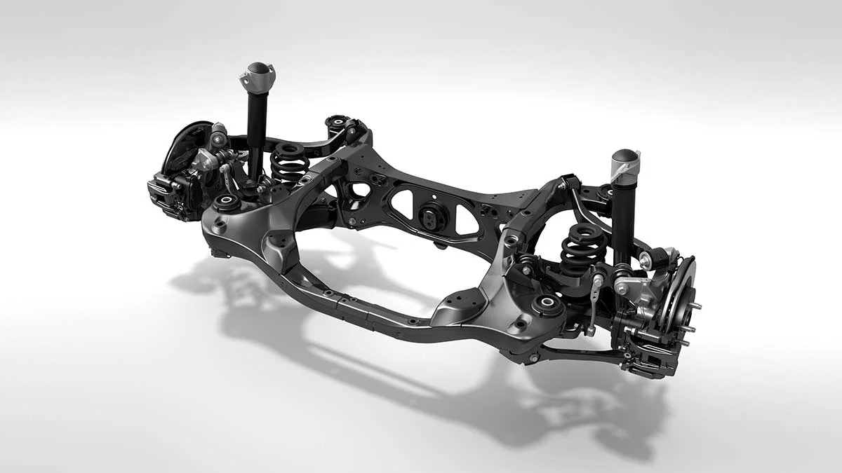 2023 Toyota Century SUV Rear Suspension