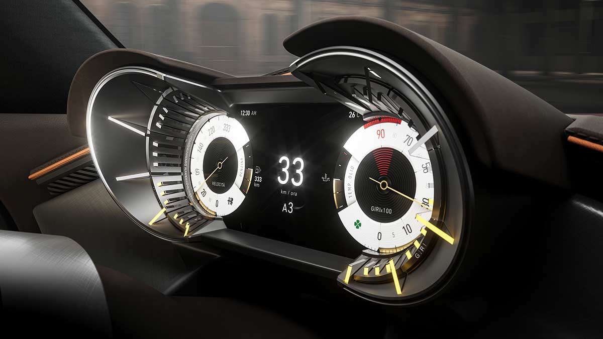 2024 Alfa Romeo 33 Stradale Instrument cluster