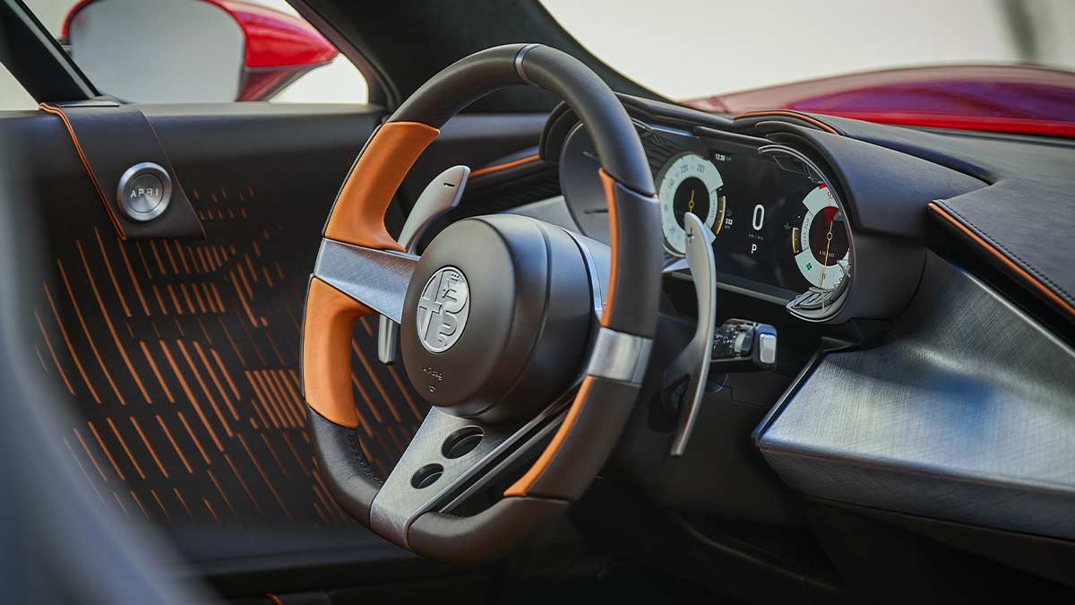 2024 Alfa Romeo 33 Stradale Steering Wheel