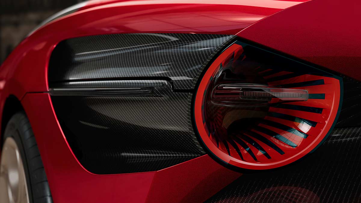 2024 Alfa Romeo 33 Stradale Tail Lamp