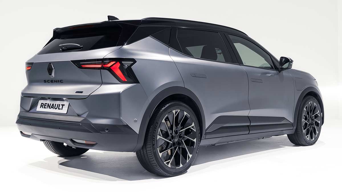 All New Renault Scenic E Tech Electric Family Vehicle Makes World Debut 