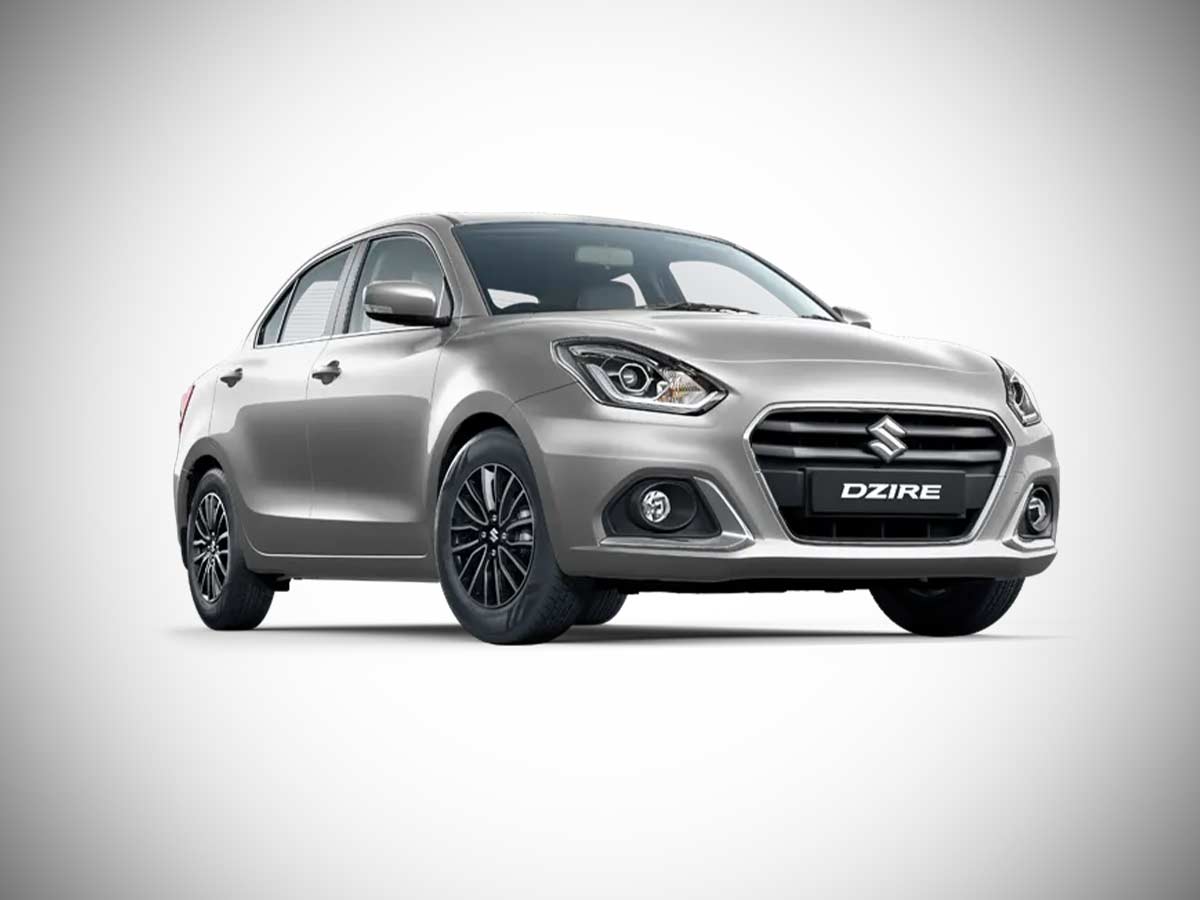 2023 Maruti Suzuki Dzire Splendid Silver Colour