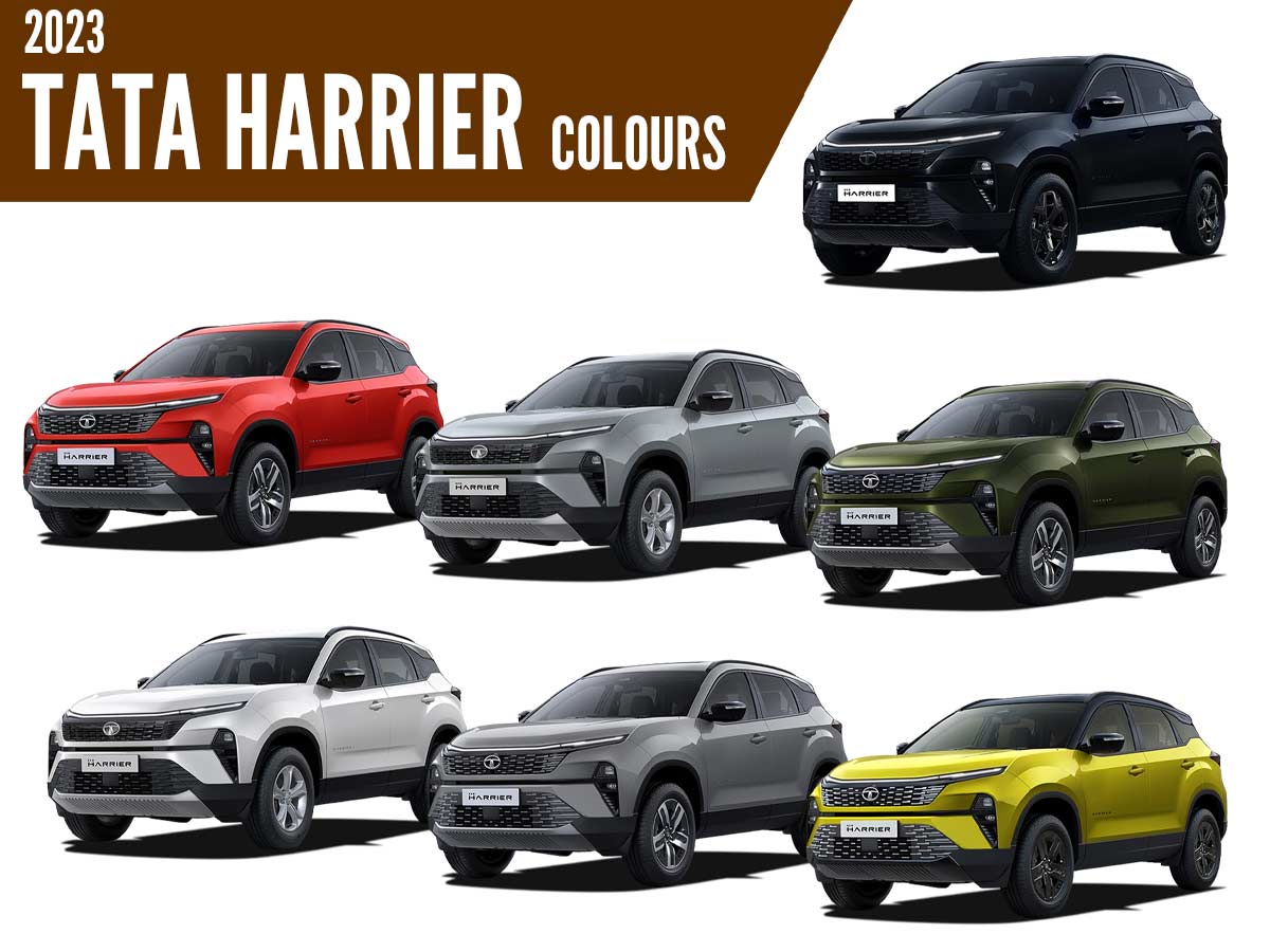 2023 Tata Harrier – All Color Options – Images 2023 Tata Harrier All Colors
